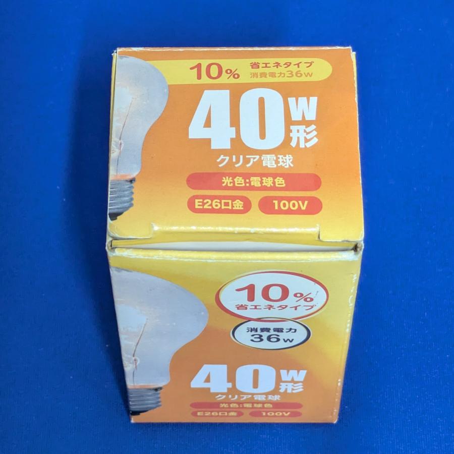 アウトレット！】CY-L040CL サイバートレーディング クリア電球 40W形