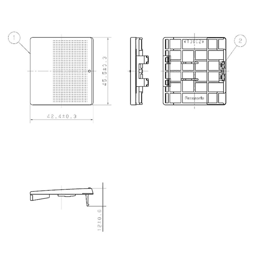 Panasonic（パナソニック） 【即納・在庫品】WT3002W 10枚入 スイッチ