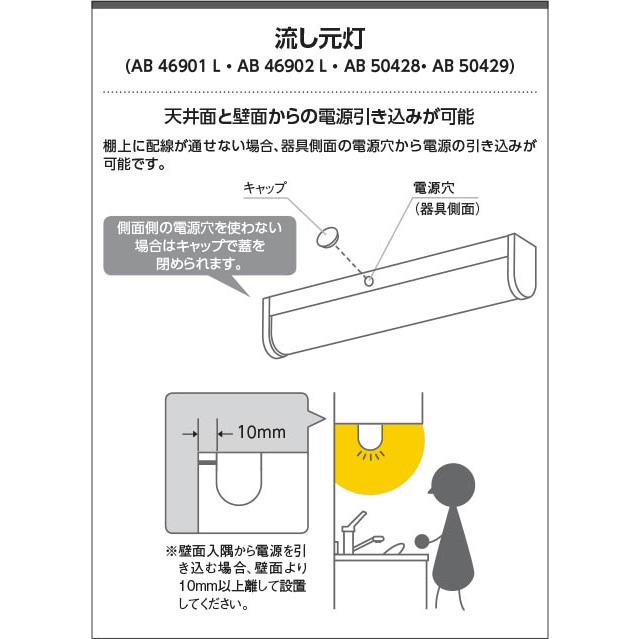 コイズミ照明 【即日対応！】 AB50429 LEDキッチンライト 流し元灯 LED
