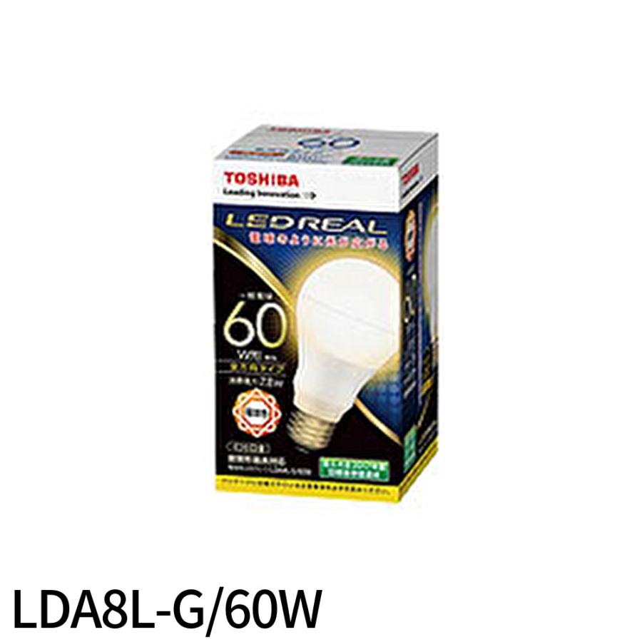 東芝ライテック 【アウトレット！】LED一般電球 口金E26 電球色 60W形