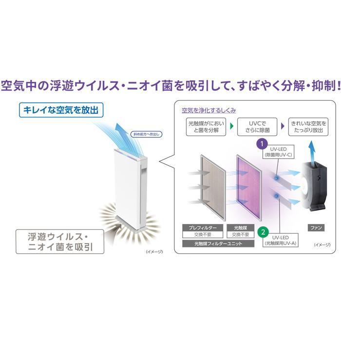 東芝ライテック CSD-BZ100A UVish 据置型 25畳用 空間除菌脱臭機 東芝ライテック CSD-BZ100A UVish 据置型 25畳用 空間除菌脱臭機