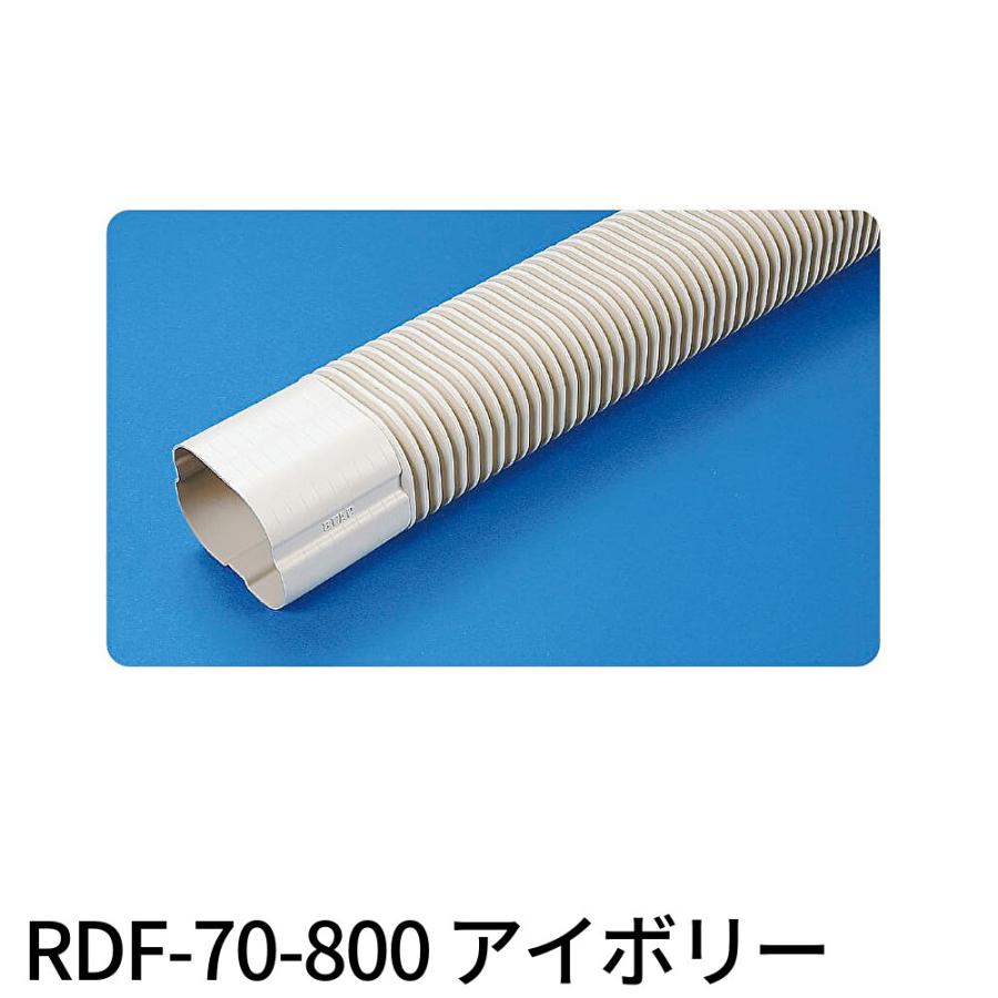 即納・在庫品】RDF-70-800 バクマ工業 エアコン配管化粧カバー