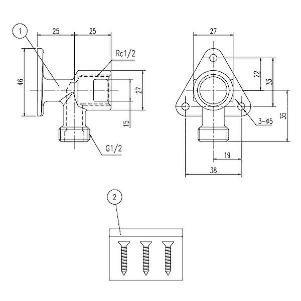 LIXIL（リクシル） EFH-CB3 LIXIL INAX 小型電気温水器 部材 自動水栓