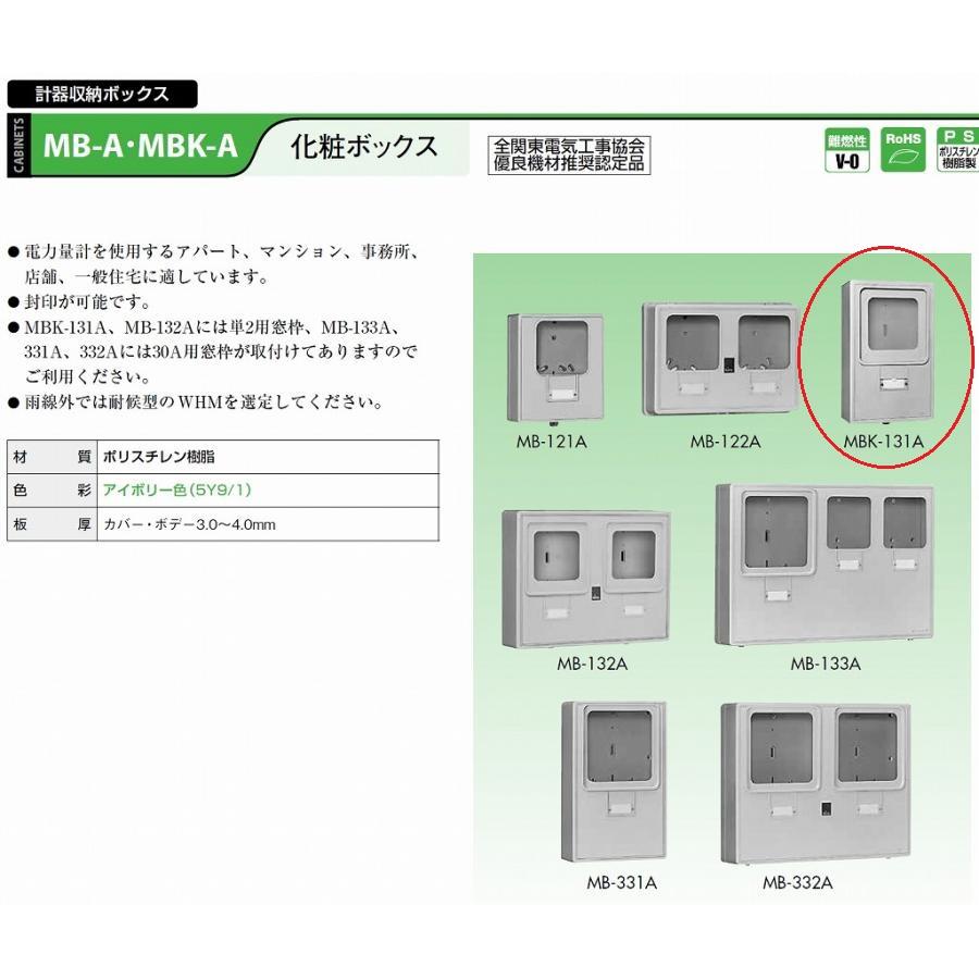 日東工業 【即日対応します！】日東工業 MBK-131A 化粧ボックス ＜全
