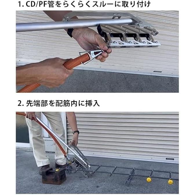 アウトレット！】らくらくスルー トーツー創研 配筋内誘導ツール