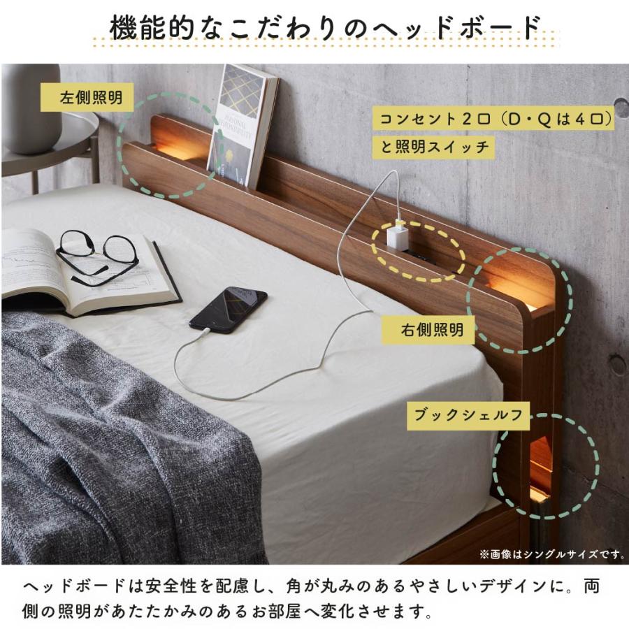 ネルコンシェルジュ LYCKA2 リュカ2 すのこベッド シングル ポケット