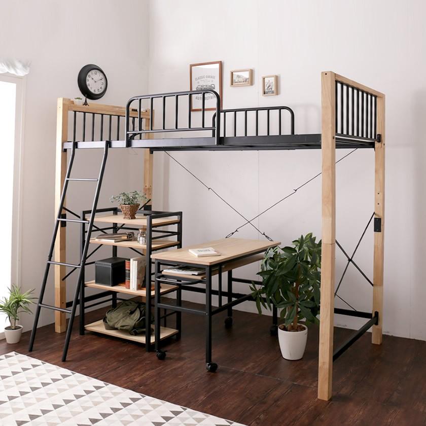 3/10迄！調布市 引取限定】エディス ロフトベッド シングル ハイタイプ