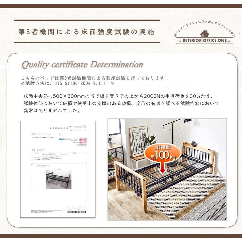 ネルコンシェルジュ Edith アイアンベッド シングルベッド と