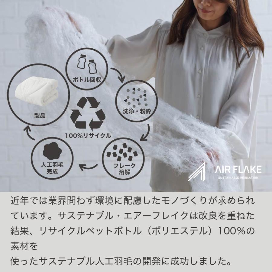 ネルコンシェルジュ RENU(R) サステナブルエアーフレイク掛け布団