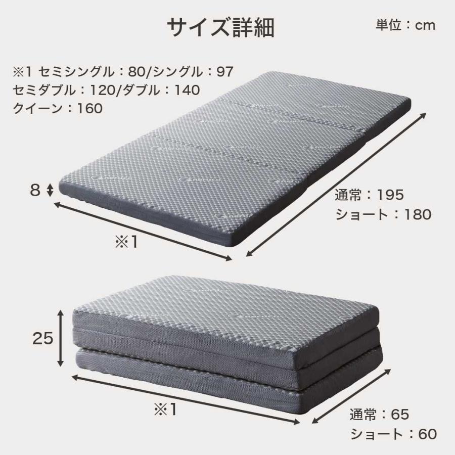 ネルコンシェルジュ 12/16 8:59まで最大10%OFF! 三つ折りウレタン