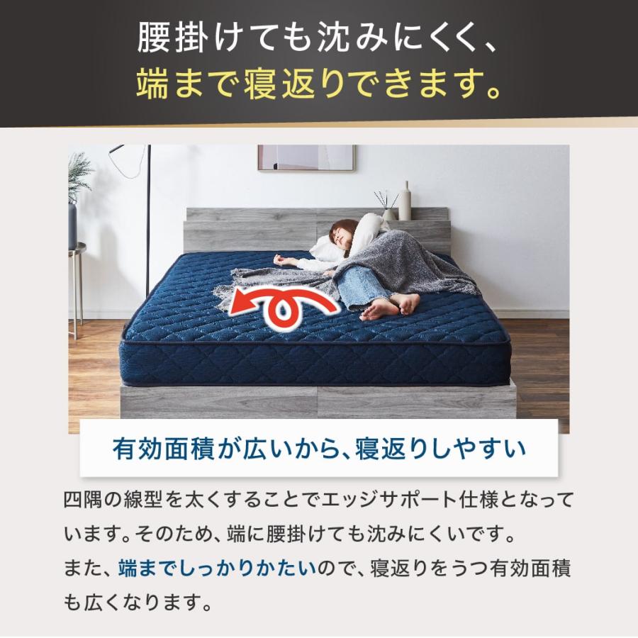 ネルコンシェルジュ バリュースーパーハード ポケットコイルマットレス