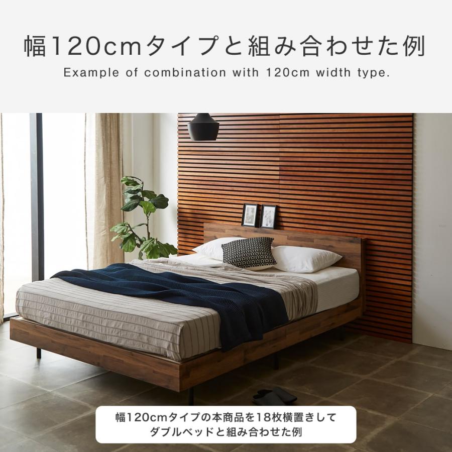吸音パネル ウォールボード 天然桐 6枚セット 幅100×奥行30cm 木製 桐 T型ピン付属 縦格子デザイン 吸音ボード ウォールパネル 騒音対策_16