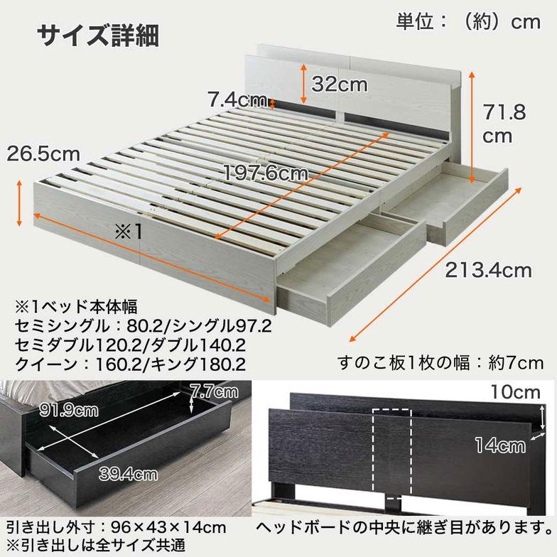 ネルコンシェルジュ ベッド 収納 クイーンベッド マットレス付き ネルコンシェルジュ ベッド 収納 クイーンベッド マットレス付き