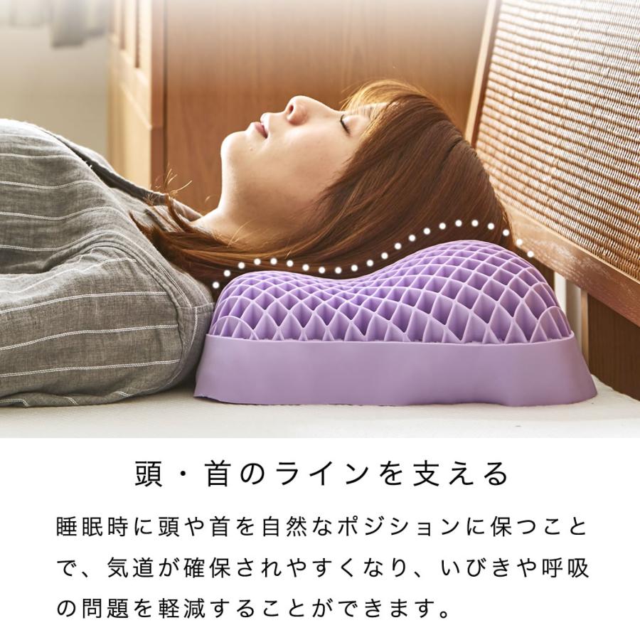 ネルコンシェルジュ スリープセレニティ TPEまくら 60cm幅 体圧分散