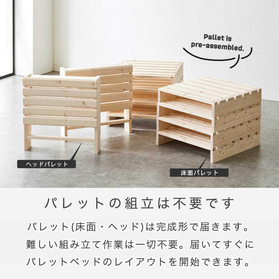 ネルコンシェルジュ 3/2 8:59まで最大10%OFF!爆買 パレットベッド