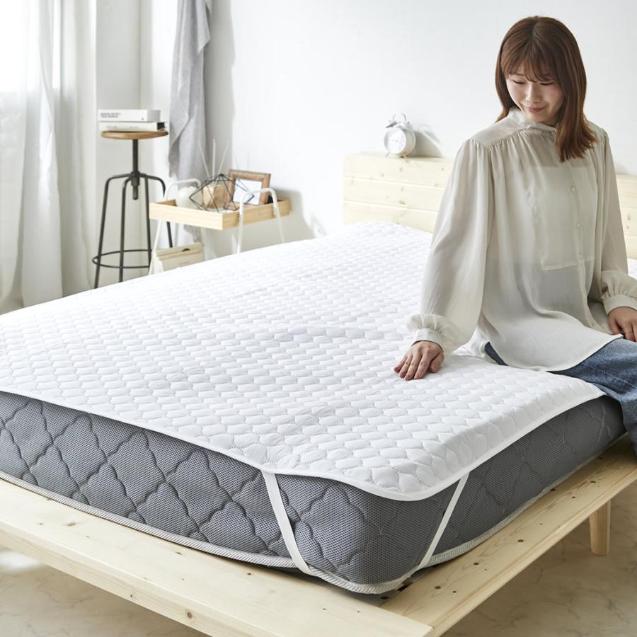 ネルコンシェルジュ 7/13 8:59まで最大10%OFF! 防水ベッドパッド