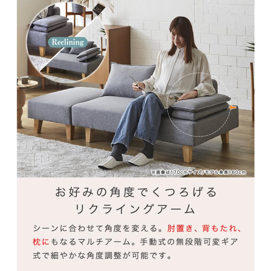 ネルコンシェルジュ 6/22 8:59まで最大10%OFF! カウチソファ エルマー