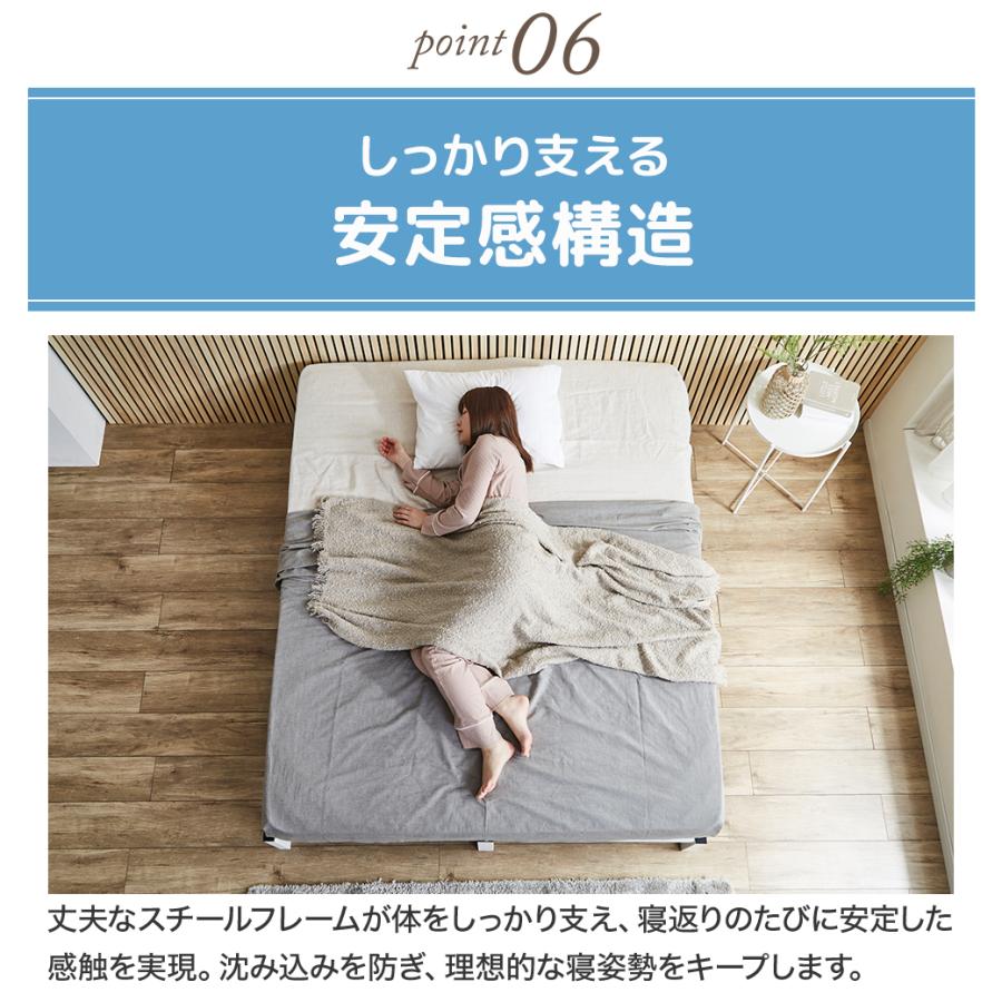 ネルコンシェルジュ 6/22 8:59まで最大10%OFF! パイプベッド 簡単組立