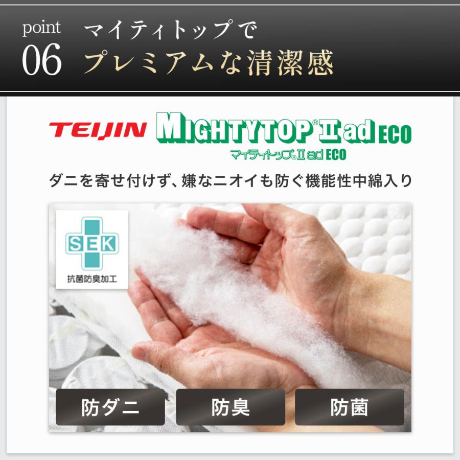 ネルコンシェルジュ 極厚25cm バリュープレミアム ポケットコイル 超高