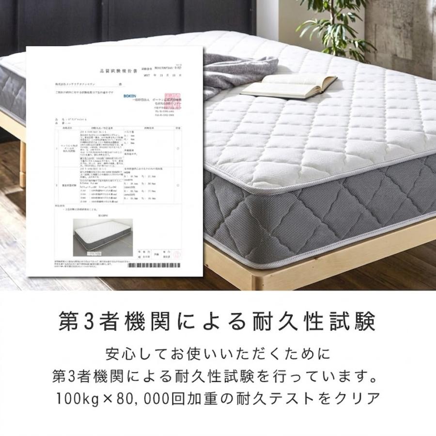 ネルコンシェルジュ マットレス セミシングル 安い 高密度ポケット