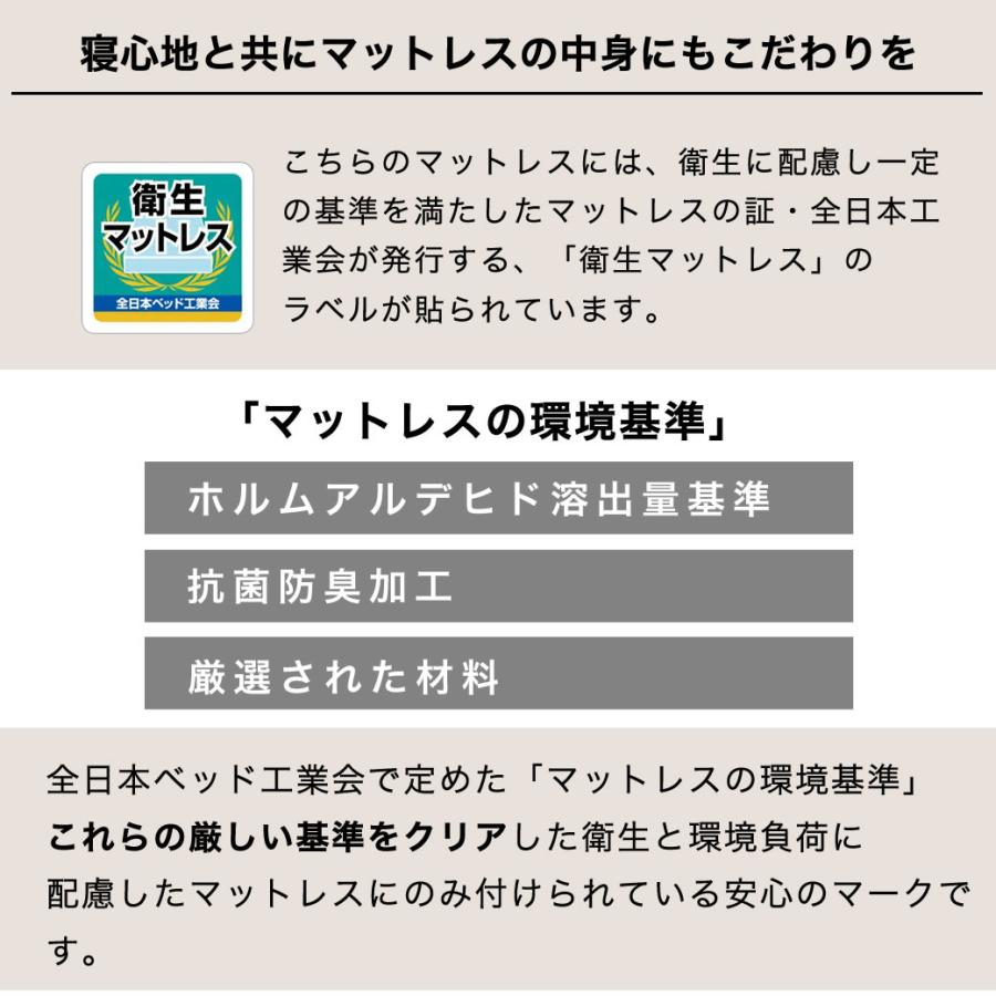 フランスベッド（FRANCEBED） マットレスのみ セミシングル 日本製