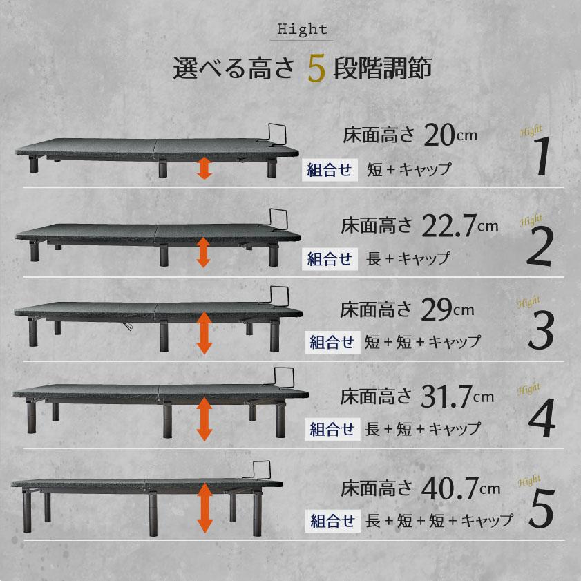 電動リクライニングベッド マットレス付き バリューポケットコイルマットレスセット 高さ3段階調整 2モーター アジャスタブルベッド クイーン｜ioo-neruco｜10