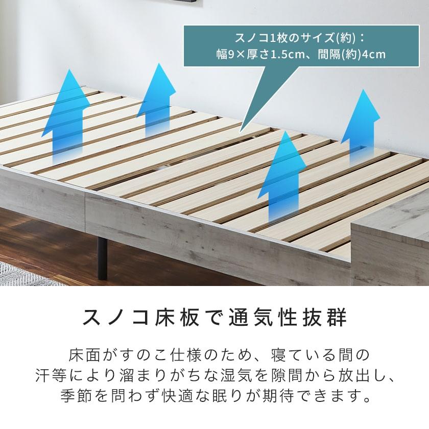 ネルコンシェルジュ ウェイド デイベッド すのこベッド 【セミ ネルコンシェルジュ ウェイド デイベッド すのこベッド 【セミ