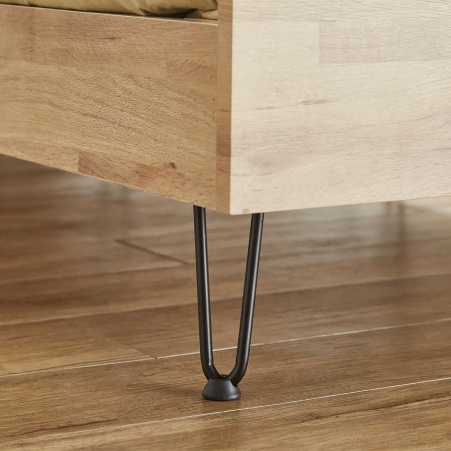 すのこベッド シングル 厚さ15cmポケットコイルマットレスセット 木製