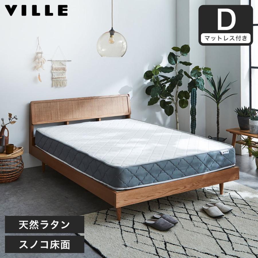 ネルコンシェルジュ 7/13 8:59まで最大10%OFF! ラタンベッド すのこ 