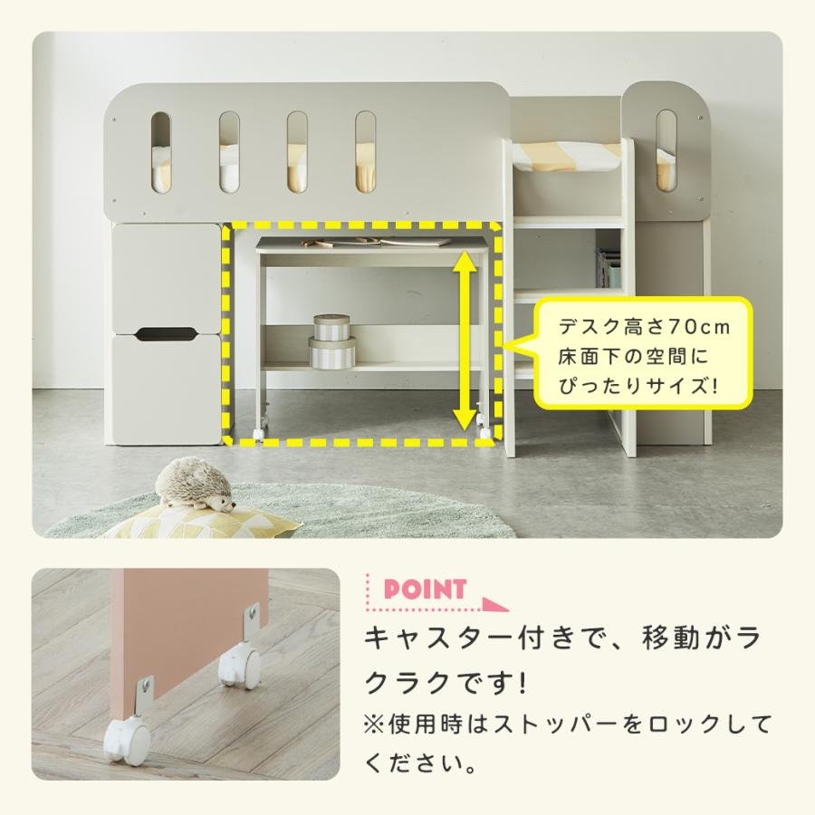 8/3 8:59まで最大10%OFF!爆買 デスク キャリー 高さ70cm キャスター