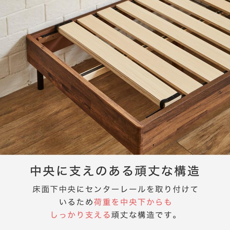 ネルコンシェルジュ 6/2 8:59まで最大10%OFF! デスク付きベッド すのこ