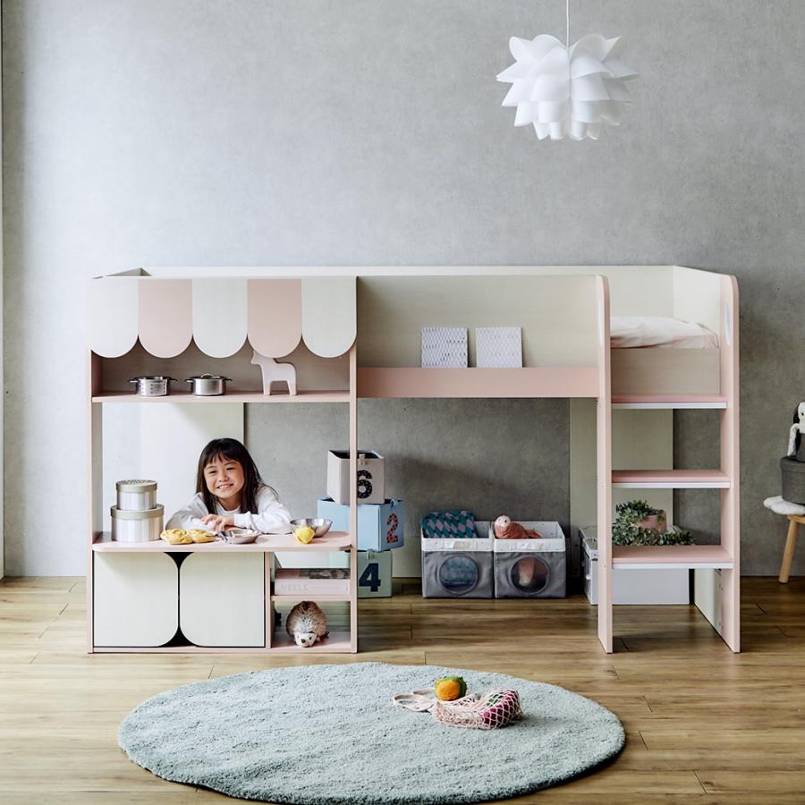 ネルコンシェルジュ ウェンディ ロフトベッド シングル 11cm厚 ネルコンシェルジュ ウェンディ ロフトベッド シングル 11cm厚