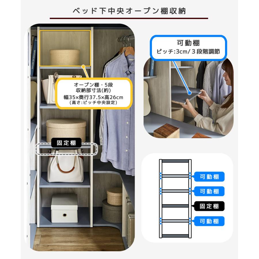 ネルコンシェルジュ アストロベース システムベッド マットレス付き