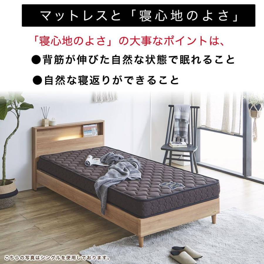 フランスベッド（FRANCEBED） マットレス セミダブル 超硬い 高密度 