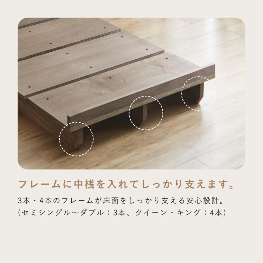 ネルコンシェルジュ ステイシー ステージベッド シングル ヘッドレス