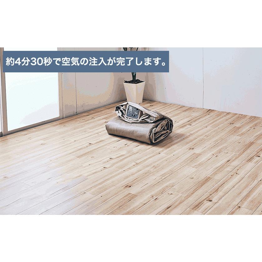 INTEX 電動エアーベッド ワイドダブル Thermalux サーマラックス 電動式 ピロートップ エアベッド エアーマットレス エアーベッド 車中泊の画像