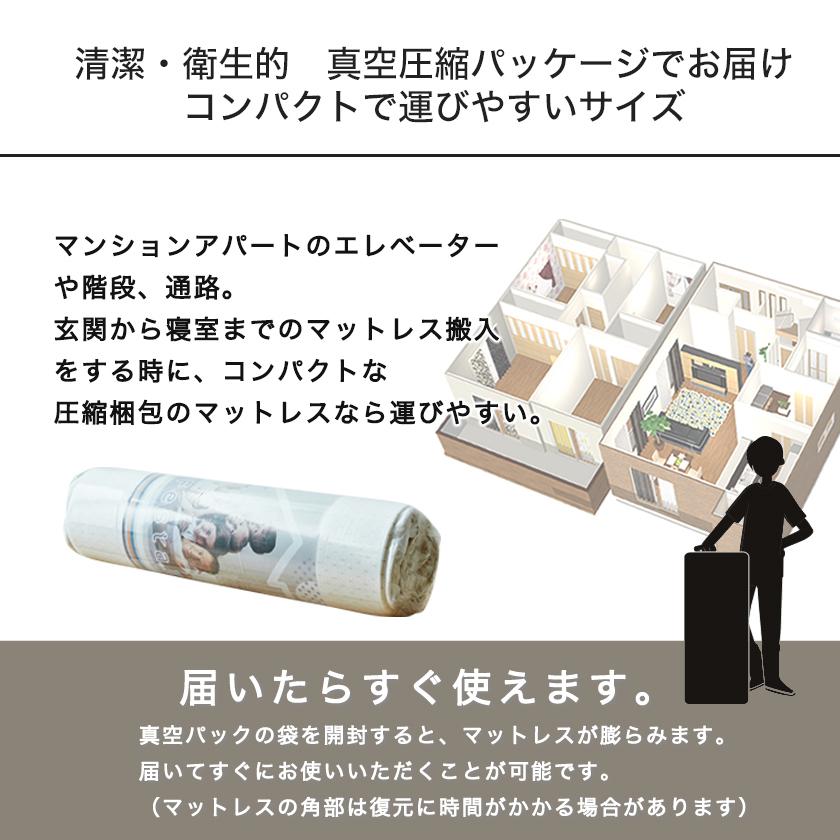 高反発マットレス ダブル 三つ折りマットレス 東京西川 ウレタン