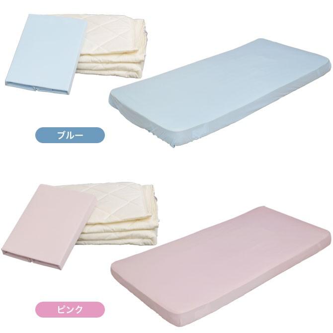 フランスベッド 2段ベッド専用シーツ＆パッド B&G 2点セット シングルサイズ 薄型マットレス用カバー | ネルコンシェルジュ | 01