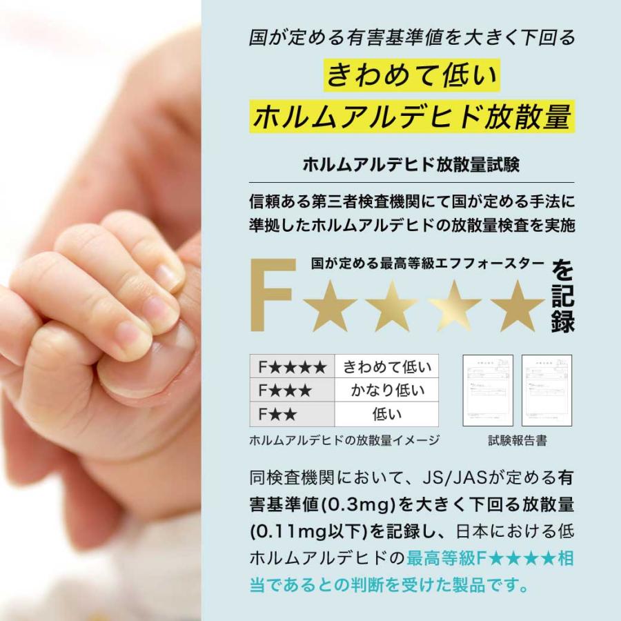 ベッド ヴァレンガ ステージベッド ローベッド コーナーベッド すのこベッド 厚さ10cm三つ折り25Dブロックウレタンマットレス付き クイーン_15