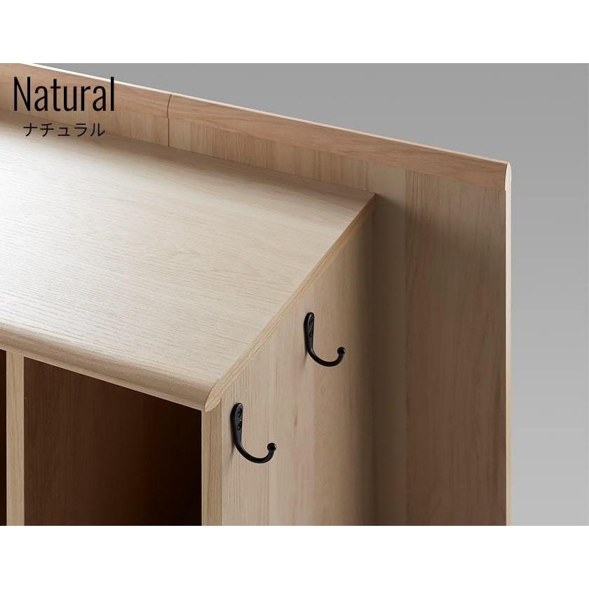 ランドセルラック 幅58×奥行31.5×高さ81.6cm 木製 キャスター付き