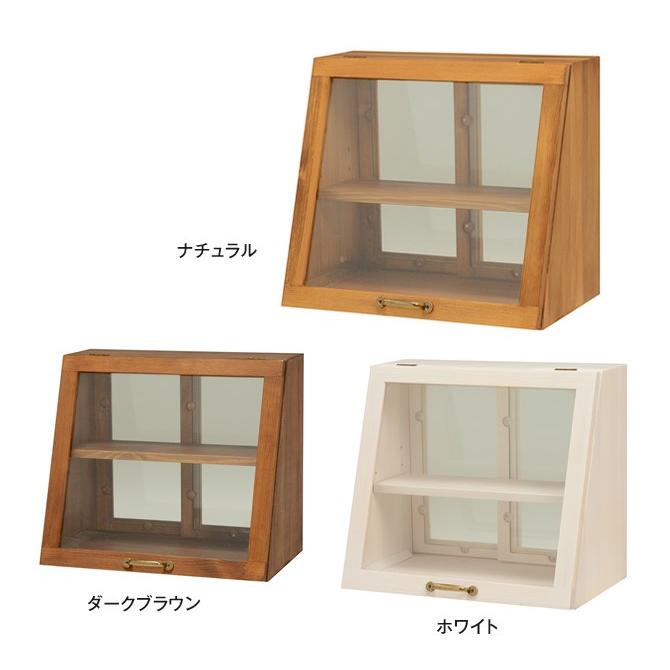 カウンター上　木製　ガラス収納ケース ahh1009786.jpg