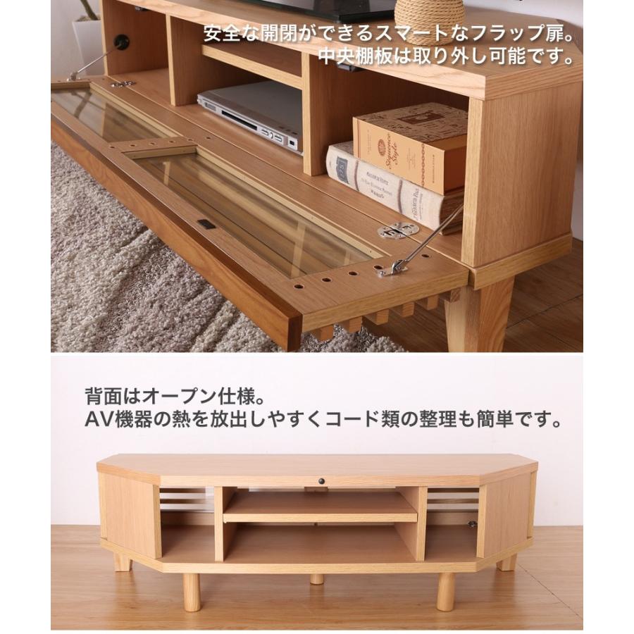 テレビ台 コーナー 幅100cm ローボード 和風モダン おしゃれ ルーバー