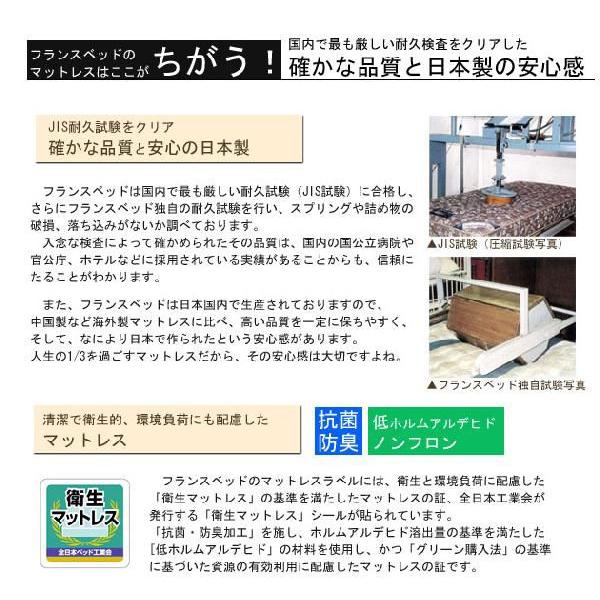 フランスベッド マットレス シングル 羊毛入りマルチラススーパーマットレス 型番 Tk 0m 家具のインテリアオフィスワン 通販 Yahoo ショッピング