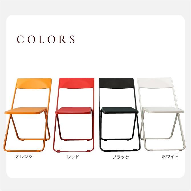 SLIM 折りたたみチェア2脚セット フォールディングチェア コンパクト