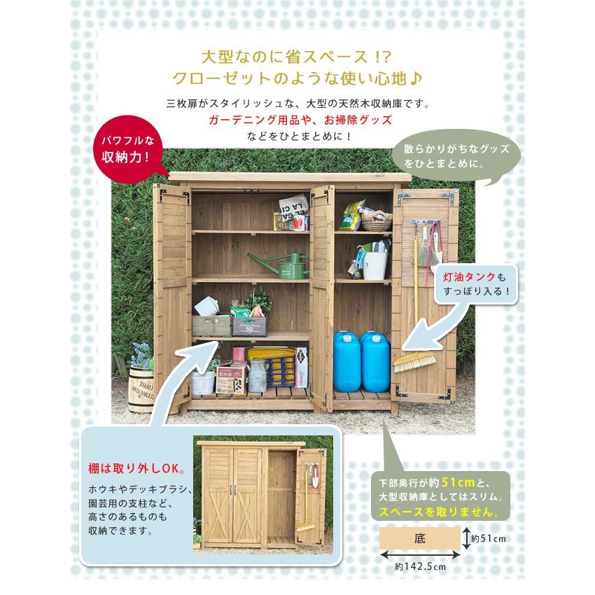 物置 倉庫 収納庫 屋外 天然木 木製 庭 物入れ おしゃれ 大型 北欧 ナチュラル ガーデニング キャンプ 家具のインテリアオフィスワン 通販 Yahoo ショッピング