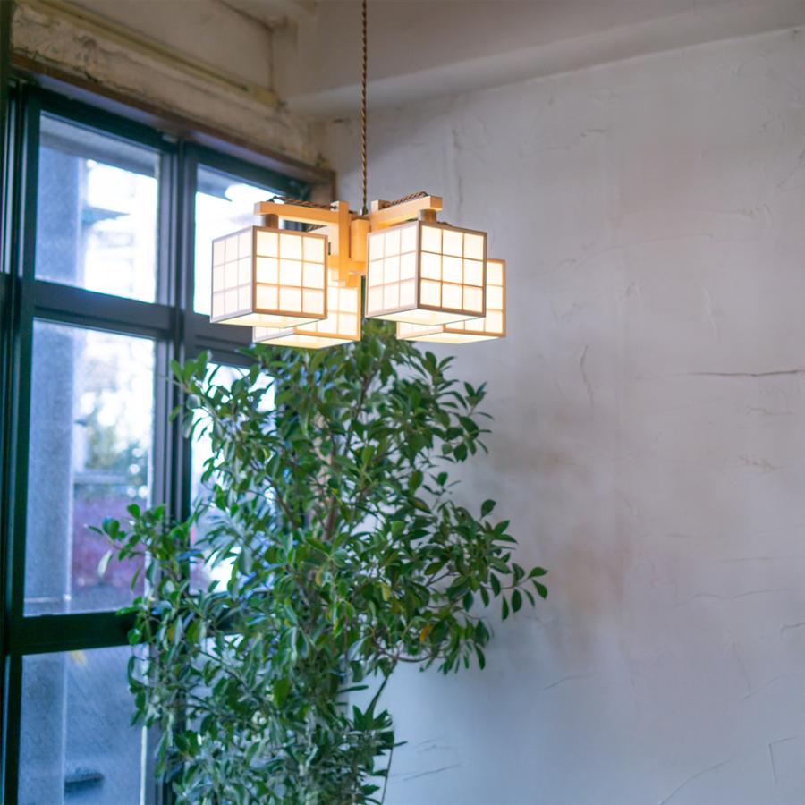 シャンデリア 和室 凡 雲竜+格子 AP886 和風照明 シーリングライト