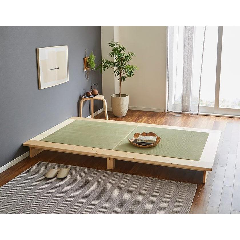 ネルコンシェルジュ 7/6 8:59まで最大10%OFF! 畳ベッド 畳ステージ