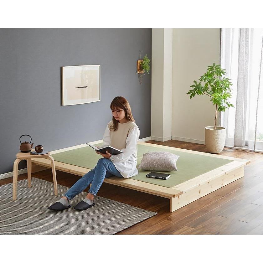 ネルコンシェルジュ 7/6 8:59まで最大10%OFF! 畳ベッド 畳ステージ