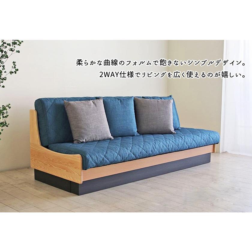 11 16 11 59までポイント5倍 ソファーベッド 3人掛け ソファ ベッド ドロシー ごろ寝ソファ 200 シングルベッド 国産 幅200cm 39700044 家具のインテリアオフィスワン 通販 Yahoo ショッピング