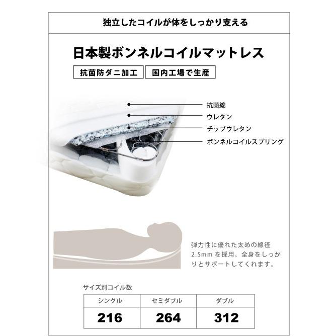 すのこベッド シングル【送料無料】国産 ひのきすのこベッド シングル(フレームのみ) ベット_8